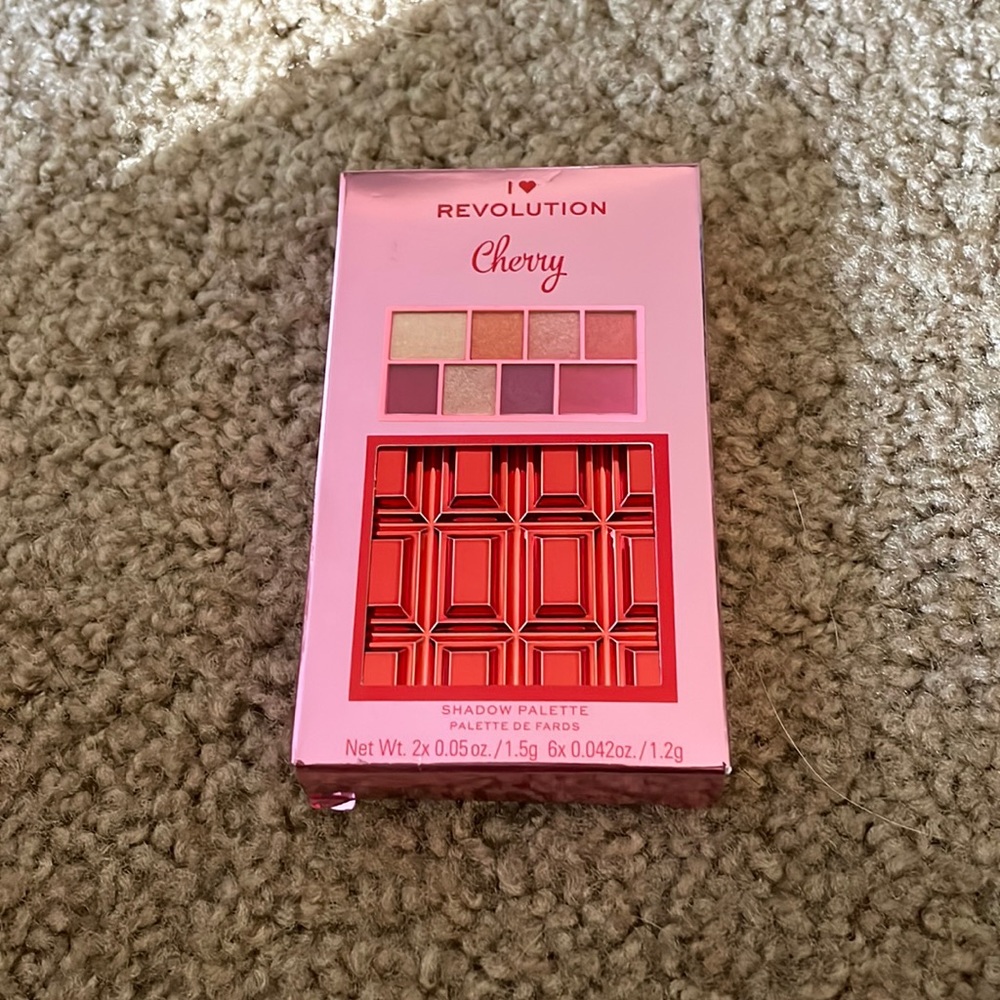 NIB cherry eyeshadow palette